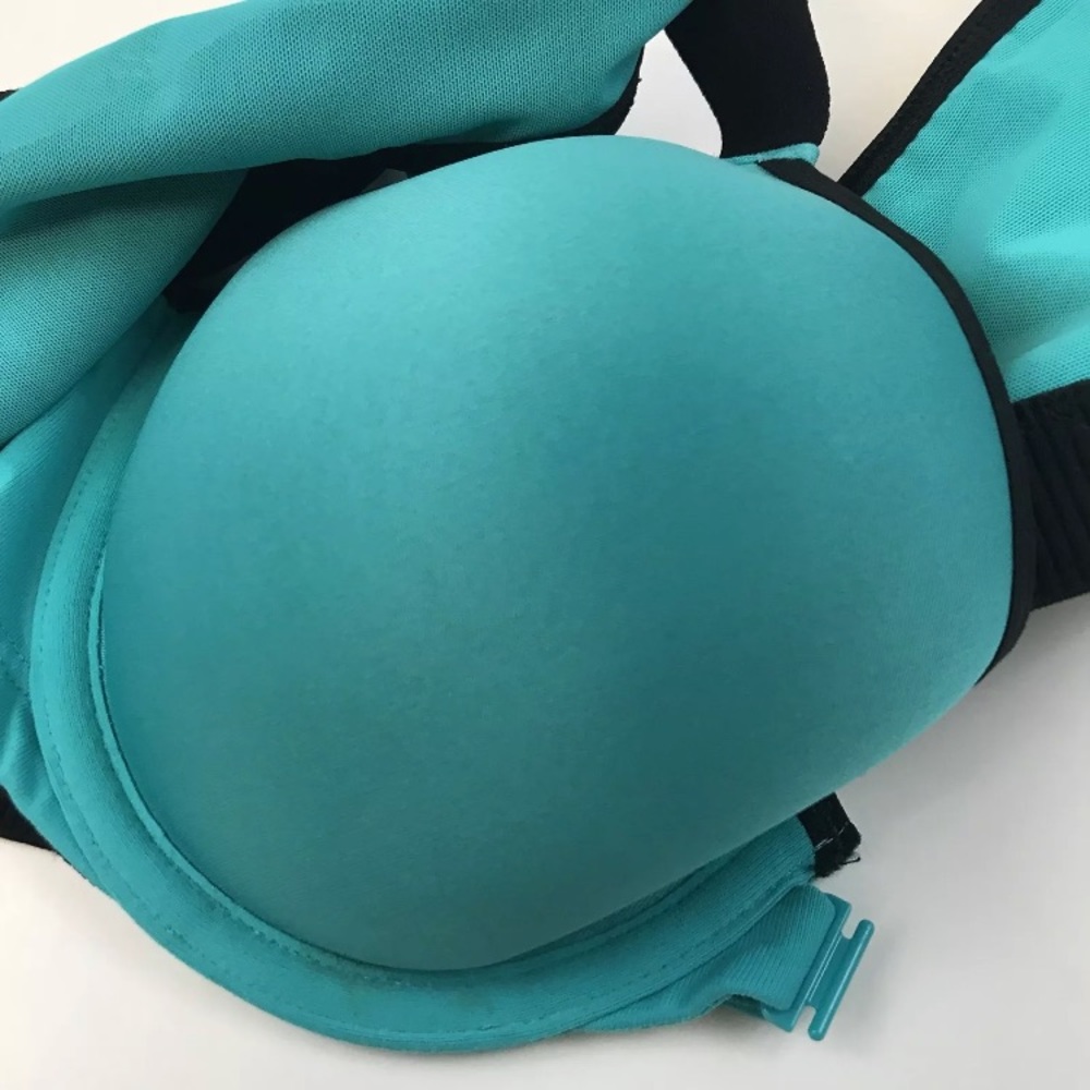 VSX 34C Victoria’s Secret Knockout Sports Bra Blue - Picture 6 of 8